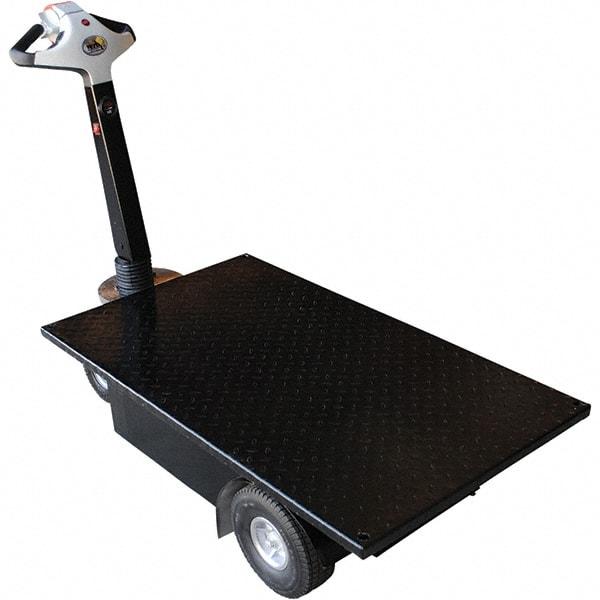 Vestil - 750 Lb Capacity, 28" Wide x 48" Long x 14" High Drive Cart - 28" Wide x 48" Long x 14" High - USA Tool & Supply