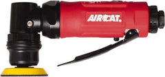 AIRCAT - 1-1/4 to 2" Disc, 13,000 RPM, Pneumatic Handheld Disc Sander - 2.5 CFM, 1/4" Inlet, 0.3 hp, 90 psi - USA Tool & Supply