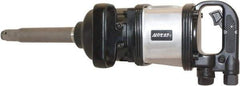 AIRCAT - 1" Drive, 4,500 RPM, 2,300 Ft/Lb Torque Impact Wrench - D-Handle, 1,100 IPM, 16 CFM, 90 psi, 1/2" NPT Inlet - USA Tool & Supply