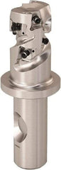 Seco - 25mm Cutting Diam, 20mm Shank Diam, 8mm Max Depth of Cut, Straight Shank Indexable Copy End Mill - 2 Inserts, LOEX Insert, R217.94 Toolholder - USA Tool & Supply