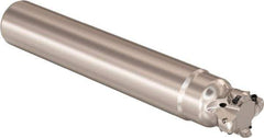 Seco - 32mm Cutting Diam, 32mm Shank Diam, 0.9mm Max Depth of Cut, Straight Shank Indexable Copy End Mill - 4 Inserts, LOHT Insert, R217.21 Toolholder - USA Tool & Supply