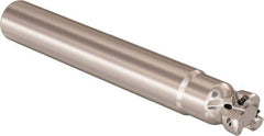 Seco - 25mm Cutting Diam, 25mm Shank Diam, 0.9mm Max Depth of Cut, Straight Shank Indexable Copy End Mill - 3 Inserts, LOHT Insert, R217.21 Toolholder - USA Tool & Supply