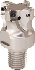 Seco - 32mm Cutting Diam, 0.9mm Max Depth of Cut, Modular Connection Indexable Copy End Mill - 4 Inserts, LOHT Insert, R217.21 Toolholder - USA Tool & Supply