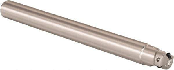Seco - 16mm Cutting Diam, 14mm Shank Diam, 0.32mm Max Depth of Cut, Straight Shank Indexable Copy End Mill - 2 Inserts, LPHT Insert, R217.21 Toolholder - USA Tool & Supply