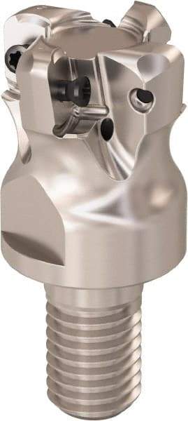 Seco - 25mm Cutting Diam, 0.9mm Max Depth of Cut, Modular Connection Indexable Copy End Mill - 4 Inserts, LOHT Insert, R217.21 Toolholder - USA Tool & Supply