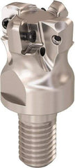Seco - 25mm Cutting Diam, 0.9mm Max Depth of Cut, Modular Connection Indexable Copy End Mill - 4 Inserts, LOHT Insert, R217.21 Toolholder - USA Tool & Supply
