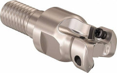 Seco - 14mm Cutting Diam, 0.32mm Max Depth of Cut, Modular Connection Indexable Copy End Mill - 2 Inserts, LPHT Insert, R217.21 Toolholder - USA Tool & Supply