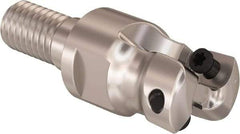 Seco - 12mm Cutting Diam, 0.32mm Max Depth of Cut, Modular Connection Indexable Copy End Mill - 2 Inserts, LPHT Insert, R217.21 Toolholder - USA Tool & Supply