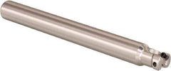 Seco - 1/2" Cutting Diam, 1/2" Shank Diam, 0.32mm Max Depth of Cut, Straight Shank Indexable Copy End Mill - 2 Inserts, LPHT Insert, R217.21 Toolholder - USA Tool & Supply