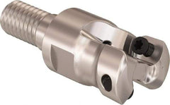Seco - 1/2" Cutting Diam, 0.32mm Max Depth of Cut, Modular Connection Indexable Copy End Mill - 2 Inserts, LPHT Insert, R217.21 Toolholder - USA Tool & Supply
