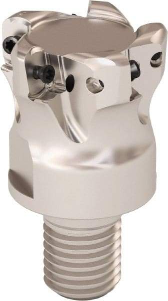Seco - 35mm Cutting Diam, 0.9mm Max Depth of Cut, Modular Connection Indexable Copy End Mill - 5 Inserts, LOHT Insert, R217.21 Toolholder - USA Tool & Supply