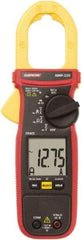 Amprobe - AMP-220, CAT III, Digital True RMS Clamp Meter with 1.378" Clamp On Jaws - 600 VAC/VDC, 600 AC/DC Amps, Measures Voltage, Capacitance, Current, microAmps, Resistance, Temperature - USA Tool & Supply