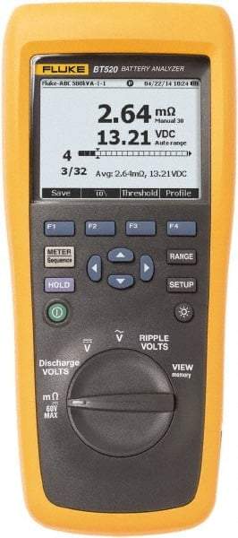 Fluke - Battery Tester - USA Tool & Supply