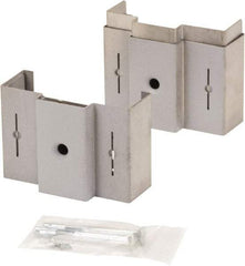 Door Innovation - 5-3/4" Wide x 4" High, Galvanized, Door Reinforcer - 1-3/4" Thick Door, Use with Universal Steel Door Jamb - USA Tool & Supply