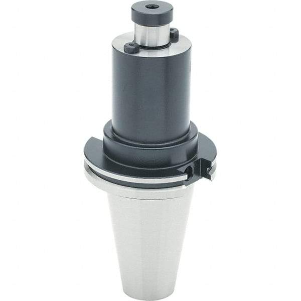 Parlec - CAT50 Dual Contact Taper Shank 31.75mm Pilot Diam Shell Mill Holder - 139.7mm Flange to Nose End Projection, 69.85mm Nose Diam, Through-Spindle Coolant - Exact Industrial Supply