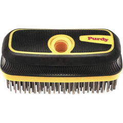 Purdy - Wire Surface Preparation Brush - 8" OAL, Cushioned Grip Handle - USA Tool & Supply