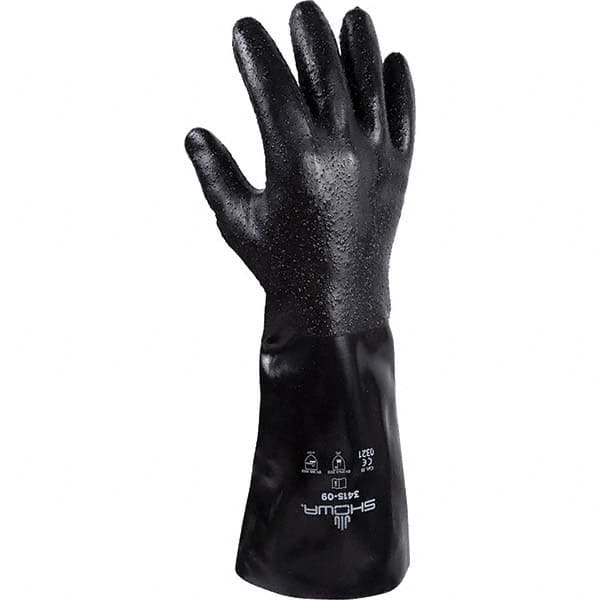 SHOWA - Chemical Resistant Gloves Material: Neoprene Size: Small - USA Tool & Supply