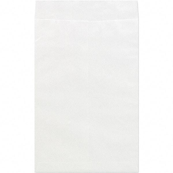 Universal One - 3" Long x 10.13" Wide Self Seal Tyvek Flat Catalog Envelopes - White - USA Tool & Supply