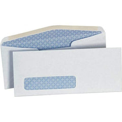 UNIVERSAL - 12-1/4" Long x 10" Wide Gummed Flap Security Envelope - White - USA Tool & Supply