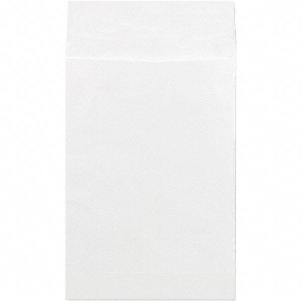 Universal One - 17-3/8" Long x 12.13" Wide Self Seal Tyvek Expansion Envelope - White - USA Tool & Supply