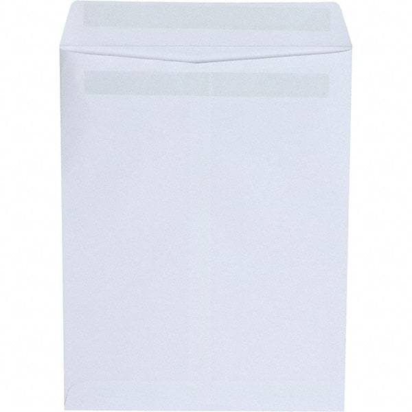 Universal One - 16.37" Long x 9-1/2" Wide Self Seal White Catalog Envelope - White - USA Tool & Supply