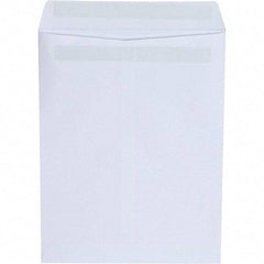 Universal One - 16.37" Long x 9-1/2" Wide Self Seal White Catalog Envelope - White - USA Tool & Supply