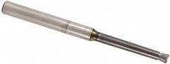 Seco - 3mm Diam 2 Flute Solid Carbide 0.2mm Corner Radius End Mill - USA Tool & Supply