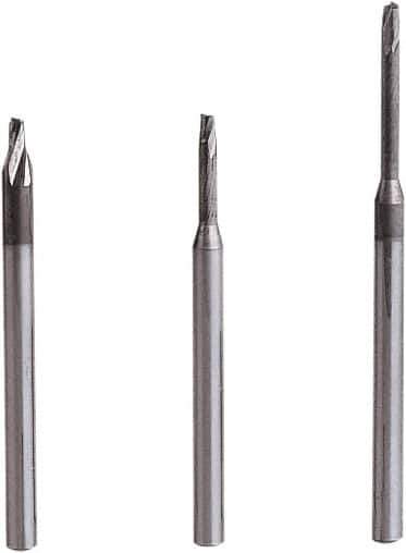 Seco - 0.6mm, 2 Flute, Single End, Solid Carbide, 0.05mm Corner Radius End Mill - 50mm OAL, 20° Helix, Right Hand Flute, 0.7mm LOC, Right Hand Cut, 2mm Extended Reach - USA Tool & Supply