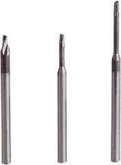 Seco - 1.5mm, 2 Flute, Single End, Solid Carbide, 0.15mm Corner Radius End Mill - 60mm OAL, 20° Helix, Right Hand Flute, 2.2mm LOC, Right Hand Cut, 16mm Extended Reach - USA Tool & Supply