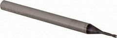 Seco - 0.8mm, 2 Flute, Single End, Solid Carbide, 0.05mm Corner Radius End Mill - 40mm OAL, 20° Helix, Right Hand Flute, 1.2mm LOC, Right Hand Cut, 4mm Extended Reach - USA Tool & Supply