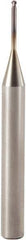 Seco - 2mm Diam, 1.5mm LOC, 2 Flute Solid Carbide Ball End Mill - MEGA-T Finish, Single End, 6mm Shank Diam, Spiral Flute - USA Tool & Supply