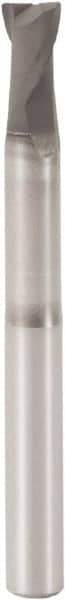 Seco - 12mm, 2 Flute, Single End, Solid Carbide, 0.5mm Corner Radius End Mill - 80mm OAL, 30° Helix, Right Hand Flute, 10mm LOC, Right Hand Cut, 40mm Extended Reach - USA Tool & Supply