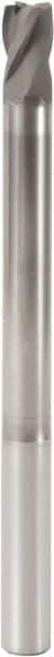 Seco - 12mm, 4 Flute, Single End, Solid Carbide, 0.5mm Corner Radius End Mill - 80mm OAL, 30° Helix, Right Hand Flute, 25mm LOC, Right Hand Cut - USA Tool & Supply