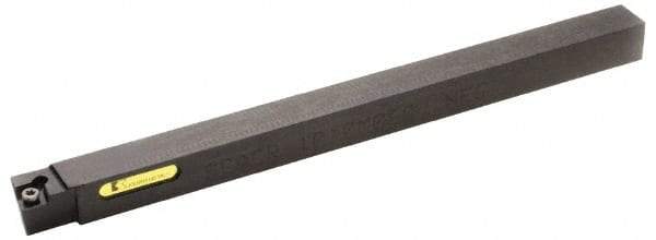 Kennametal - SCAC, Right Hand Cut, 16mm Shank Height x 16mm Shank Width, Neutral Rake Indexable Turning Toolholder - 125mm OAL, CC..09T3.. Insert Compatibility, Series Screw-On - USA Tool & Supply