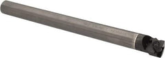 Kennametal - 1-3/8" Min Bore Diam, 12" OAL, 1" Shank Diam, E-NE Indexable Boring Bar - N. Insert, Clamp Holding Method - USA Tool & Supply