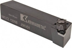 Kennametal - NP.., -5° Lead Angle NKLC External Left Hand Indexable Profiling Toolholder - 3/4" Shank Height x 3/4" Shank Width, 4-1/2" Long, Steel - USA Tool & Supply