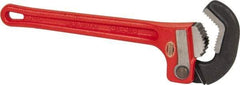 Ridgid - 10" Cast Iron & Steel RapidGrip Pipe Wrench - 1-1/2" Pipe Capacity - USA Tool & Supply