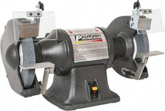 Palmgren - 10" Wheel Diam, 1 hp Grinder - 1" Arbor Hole Diam, 1 Phase, 1,725 Max RPM, 115/230 Volts - USA Tool & Supply