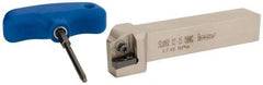 Iscar - SLAN, Right Hand Cut, 3/4" Shank Height x 3/4" Shank Width, Negative Rake Indexable Turning Toolholder - 4-1/2" OAL, LNMX 1506.. Insert Compatibility, Series Heliturn - USA Tool & Supply