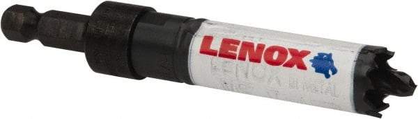 Lenox - 11/16" Diam, 1-1/2" Cutting Depth, Hole Saw - Bi-Metal Saw, Toothed Edge - USA Tool & Supply