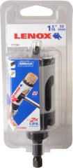 Lenox - 1-5/16" Diam, 1-1/2" Cutting Depth, Hole Saw - Bi-Metal Saw, Toothed Edge - USA Tool & Supply