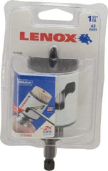 Lenox - 1-11/16" Diam, 1-1/2" Cutting Depth, Hole Saw - Bi-Metal Saw, Toothed Edge - USA Tool & Supply