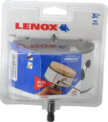 Lenox - 3-7/8" Diam, 1-1/2" Cutting Depth, Hole Saw - Bi-Metal Saw, Toothed Edge - USA Tool & Supply