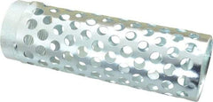 Dixon Valve & Coupling - 1-1/2" Hose, Round Hole-Long Body Strainer - Plated Steel - USA Tool & Supply