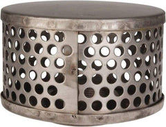 Dixon Valve & Coupling - 2" Hose, Round Hole Strainer - Stainless Steel - USA Tool & Supply