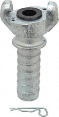 Dixon Valve & Coupling - 1", Universal Hose Coupling with Hose Ends - Malleable Iron - USA Tool & Supply