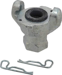 Dixon Valve & Coupling - 1/4" NPT, Universal Hose Coupling with Female NPT Ends - Malleable Iron - USA Tool & Supply