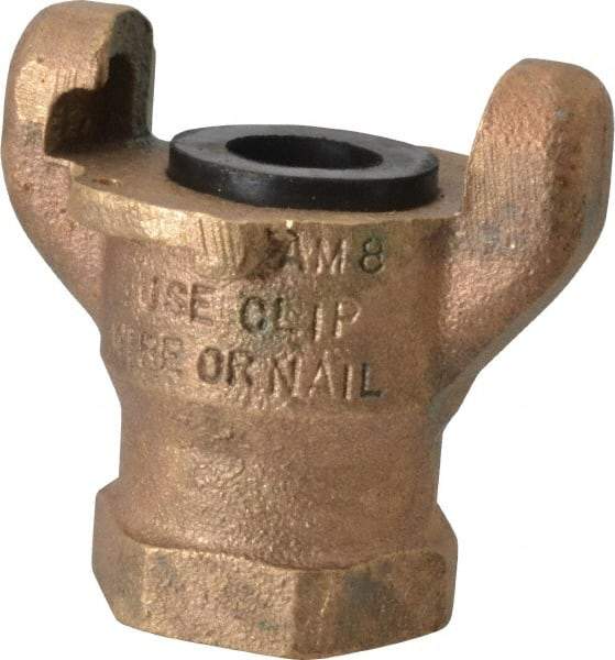 Dixon Valve & Coupling - 3/4" NPT, Universal Hose Coupling with Female NPT Ends - Brass - USA Tool & Supply