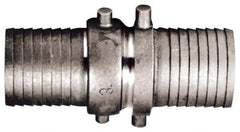 Dixon Valve & Coupling - 4" Brass Suction Complete Coupling - Short Shank - USA Tool & Supply
