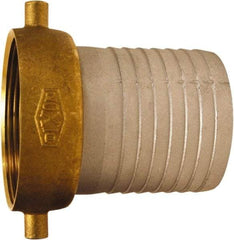 Dixon Valve & Coupling - 4" Aluminum/Brass Suction Female Coupling - Short Shank - USA Tool & Supply